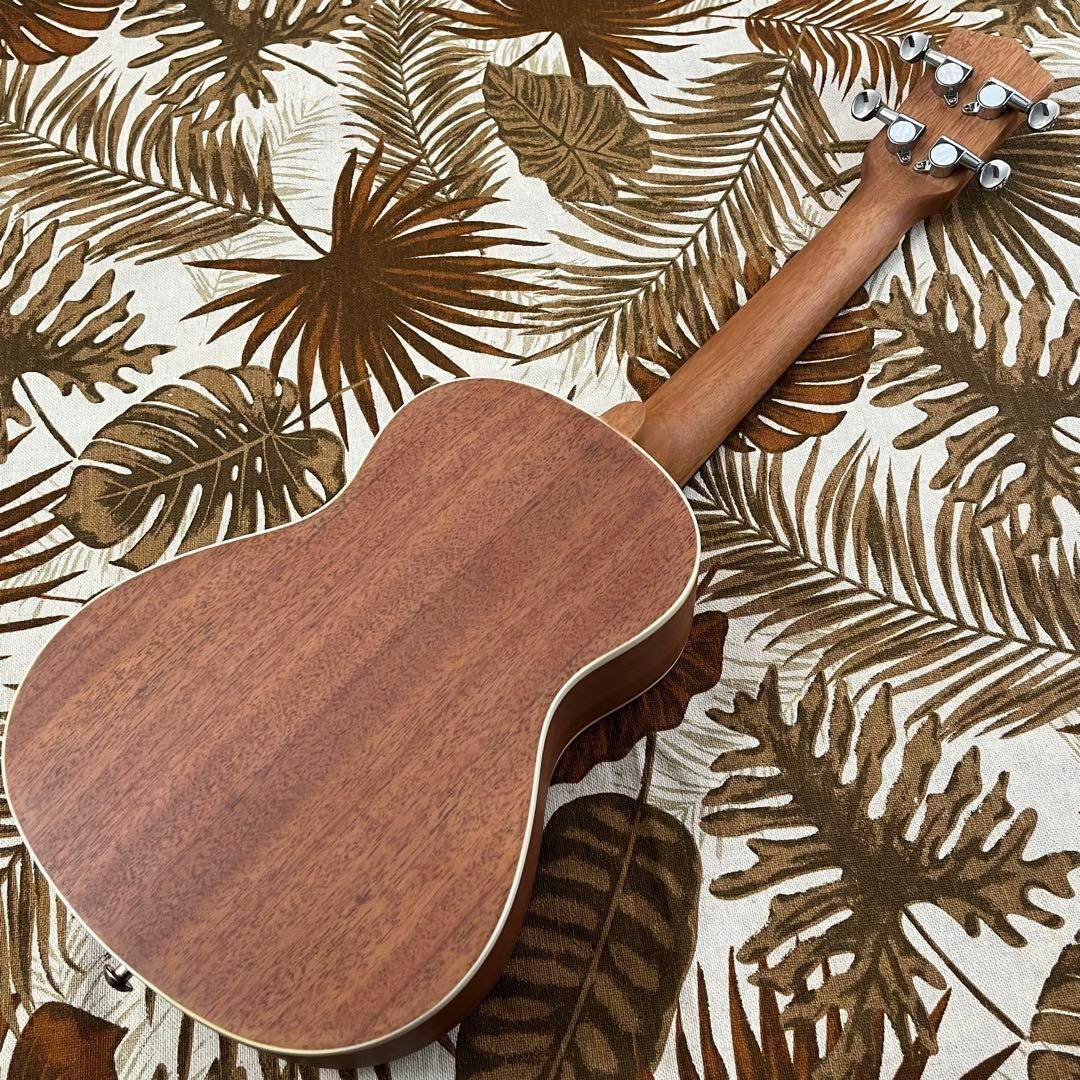 【IRIN】マホガニー材・アバロン貝のコンサートウクレレ【ウクレレ専門店】