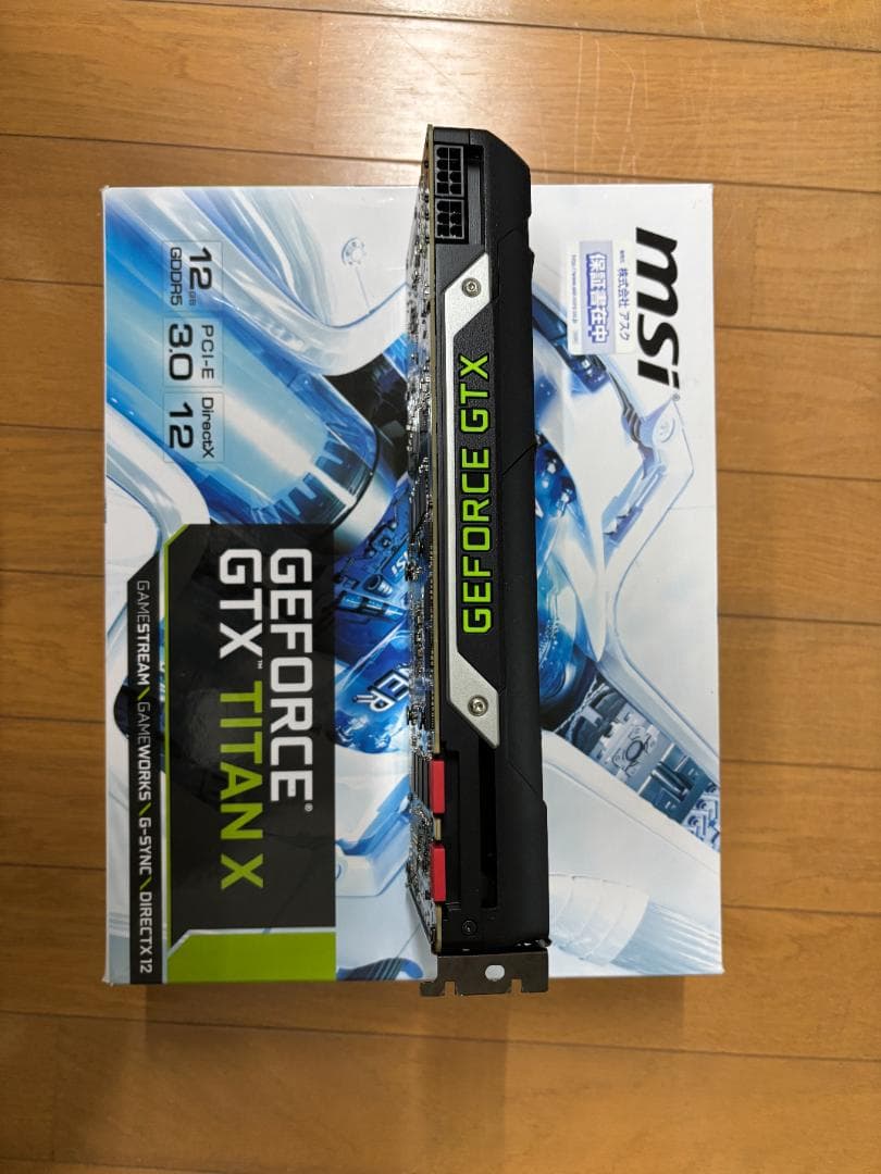 MSI GeForce GTX TITAN X中古