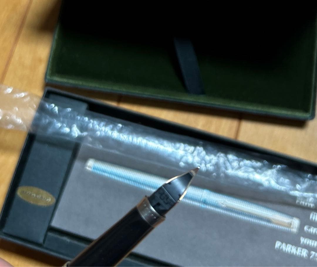 PARKER 75 シズレ 初期モデル スターリングシルバー × 14金　未使用