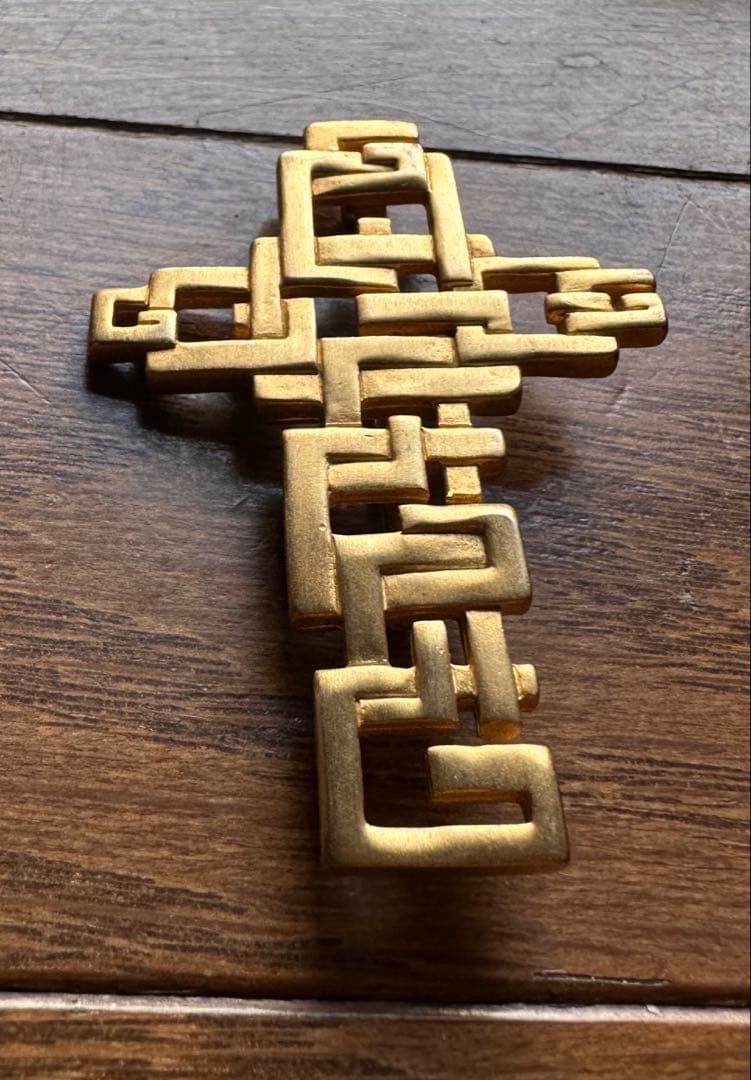 超希少デザイン GIVENCHY ヴィンテージ 特大 ブローチ