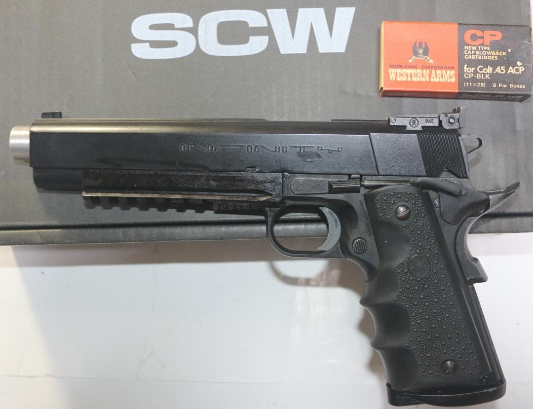 超希少ウェスタンアームズ製　ABS樹脂製モデルガン　ＳＣＷインフィニティー合法品