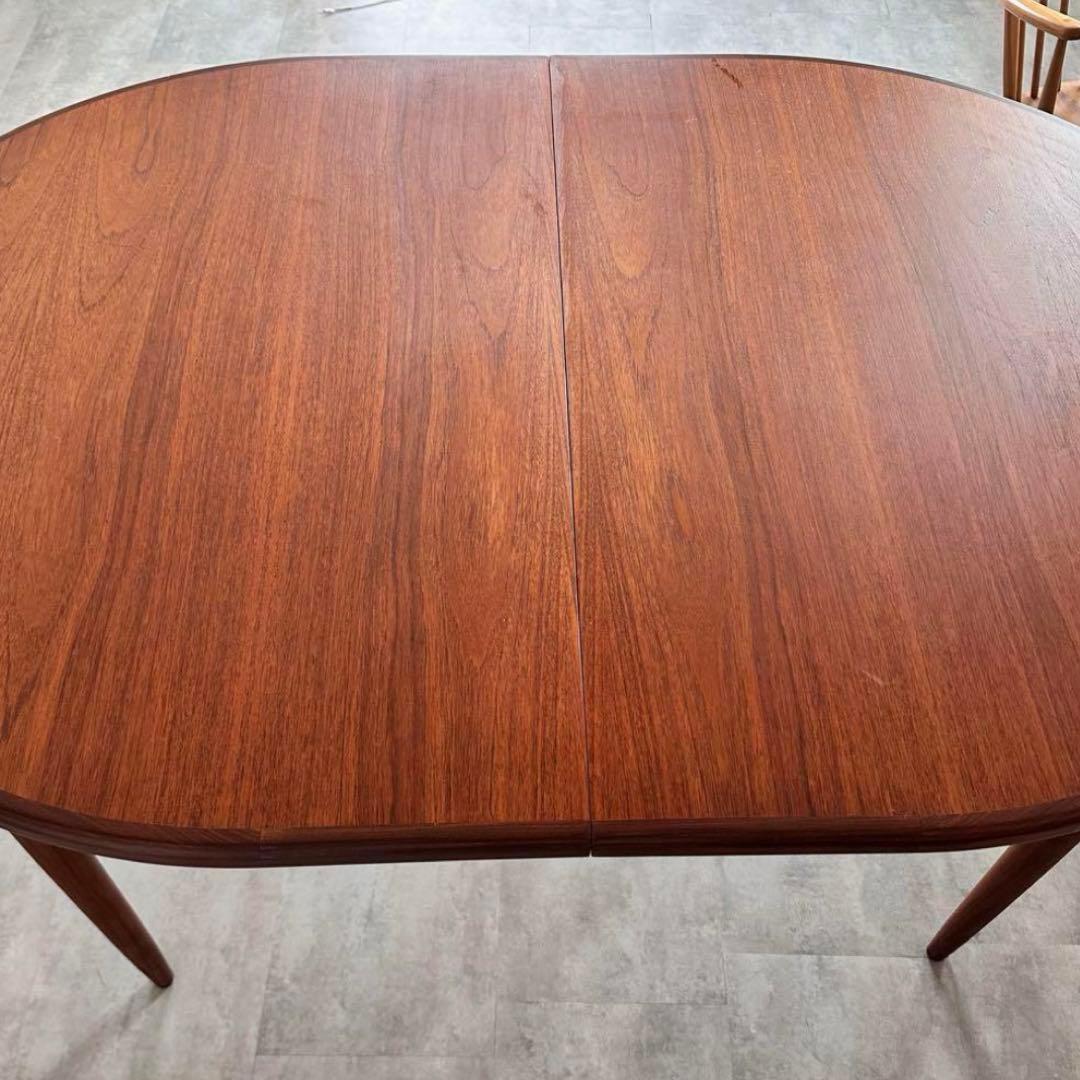 〈希少〉ジープラン(G-PLAN) /楕円形エクステンションテーブル