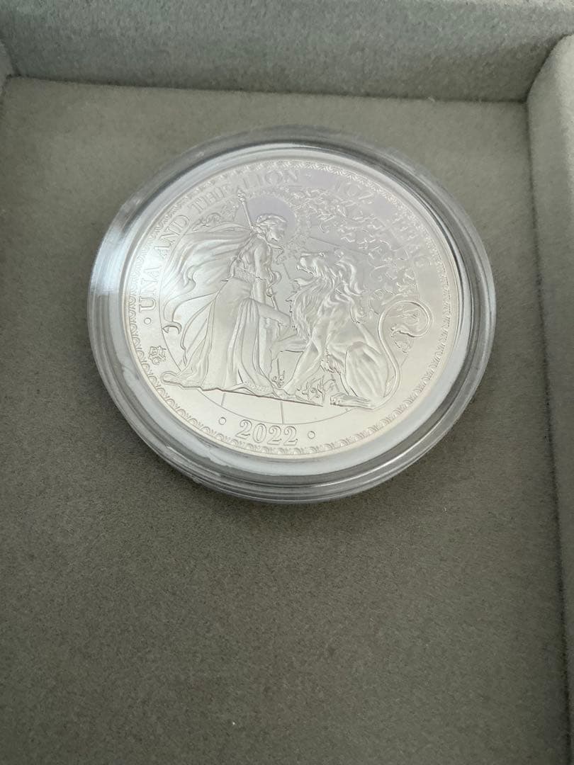 ウナとライオン　2022、2023、2024年　3枚セット　セントヘレナ　銀貨