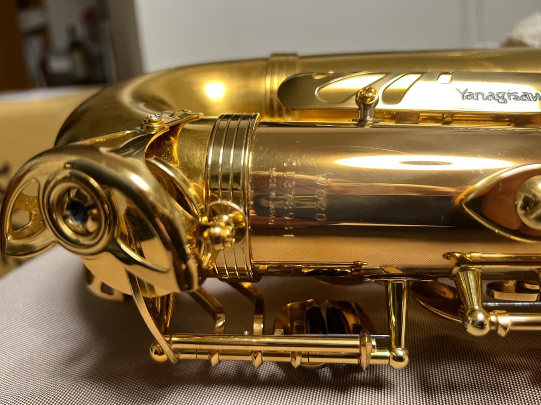 YANAGISAWA A-WO20 ベル管とU字管はブラッシュドサテン金メッキ