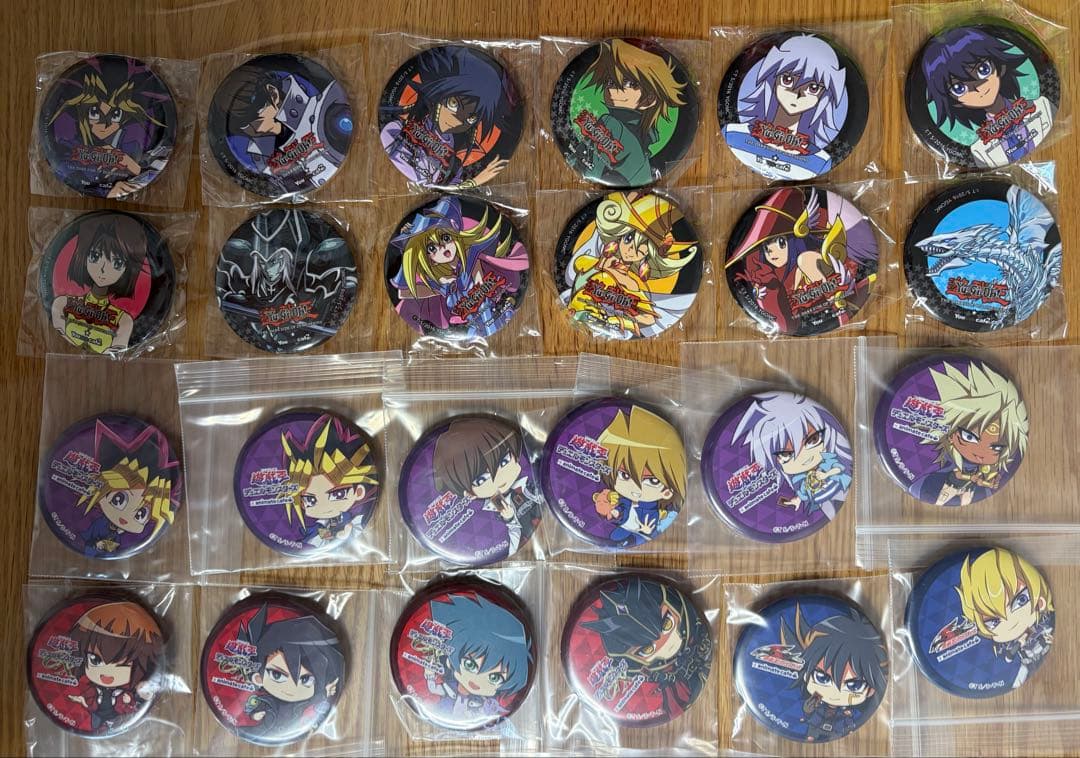 【遊戯王】レア品あり！缶バッジセット①45個