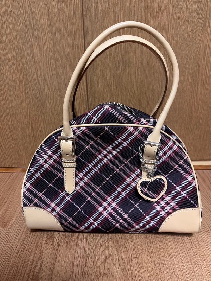 BURBERRY BLUE LABEL ボストンバッグ バーバリー ロンドン