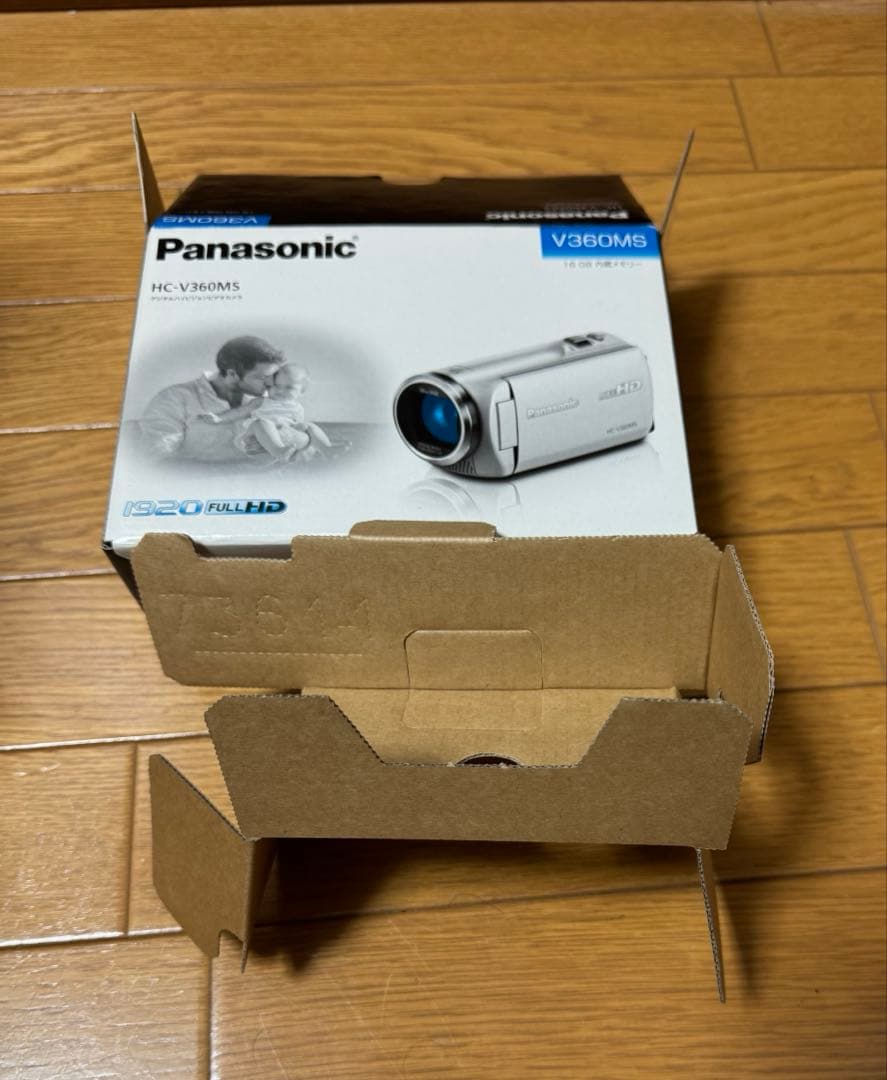 【美品】パナソニック HDビデオカメラ HC-V360MS ブラック