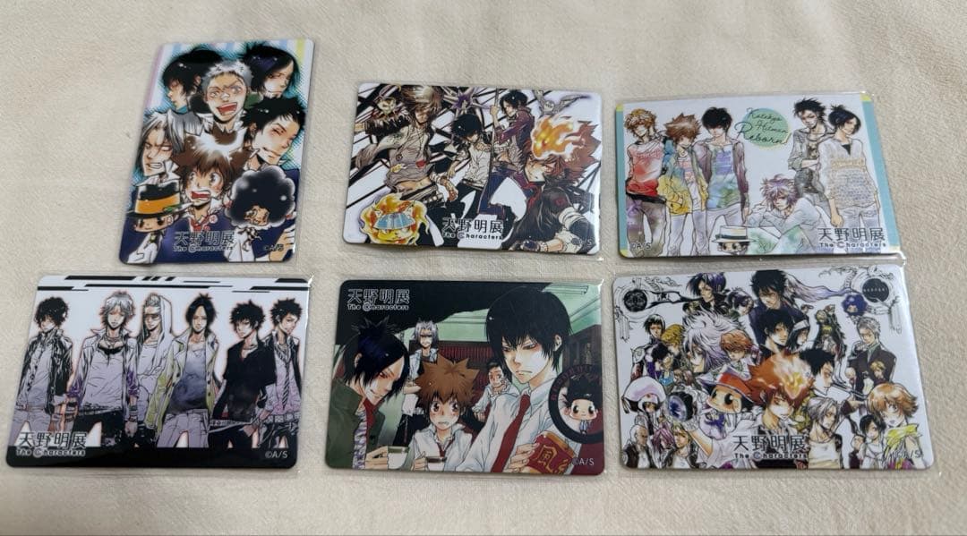 家庭教師ヒットマンREBORN! マグネットステッカー 全種セット