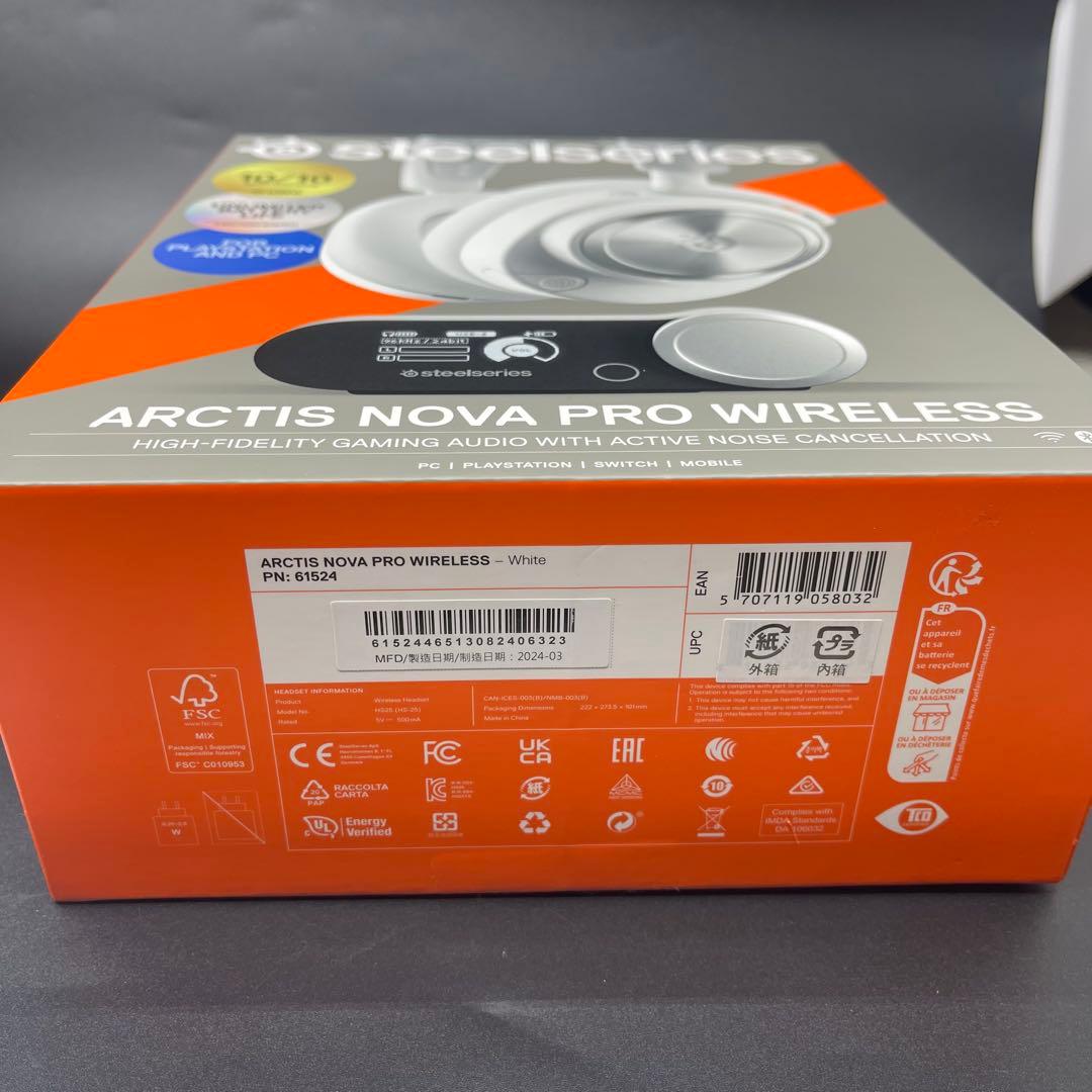 SteelSeries Arctis Nova Pro Wireless 極美品