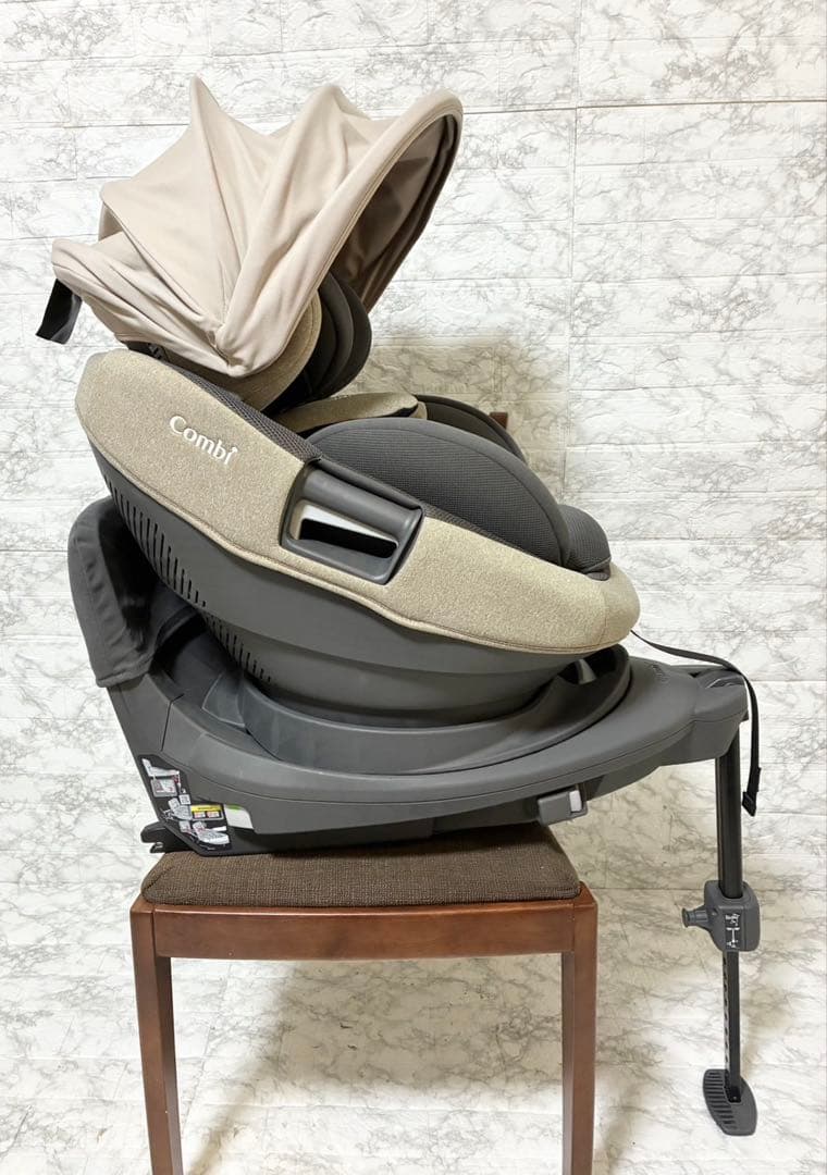 【極美品】Combi THE S ISOFIX エッグショック 希少ベージュ