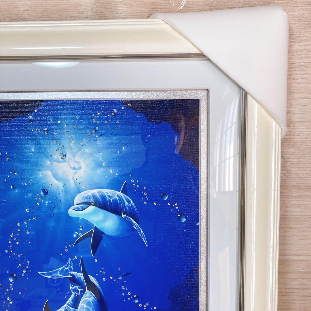 キモ KIMO 作家 ドルフィンハーモニー 絵画 限定エディション 直筆サイン