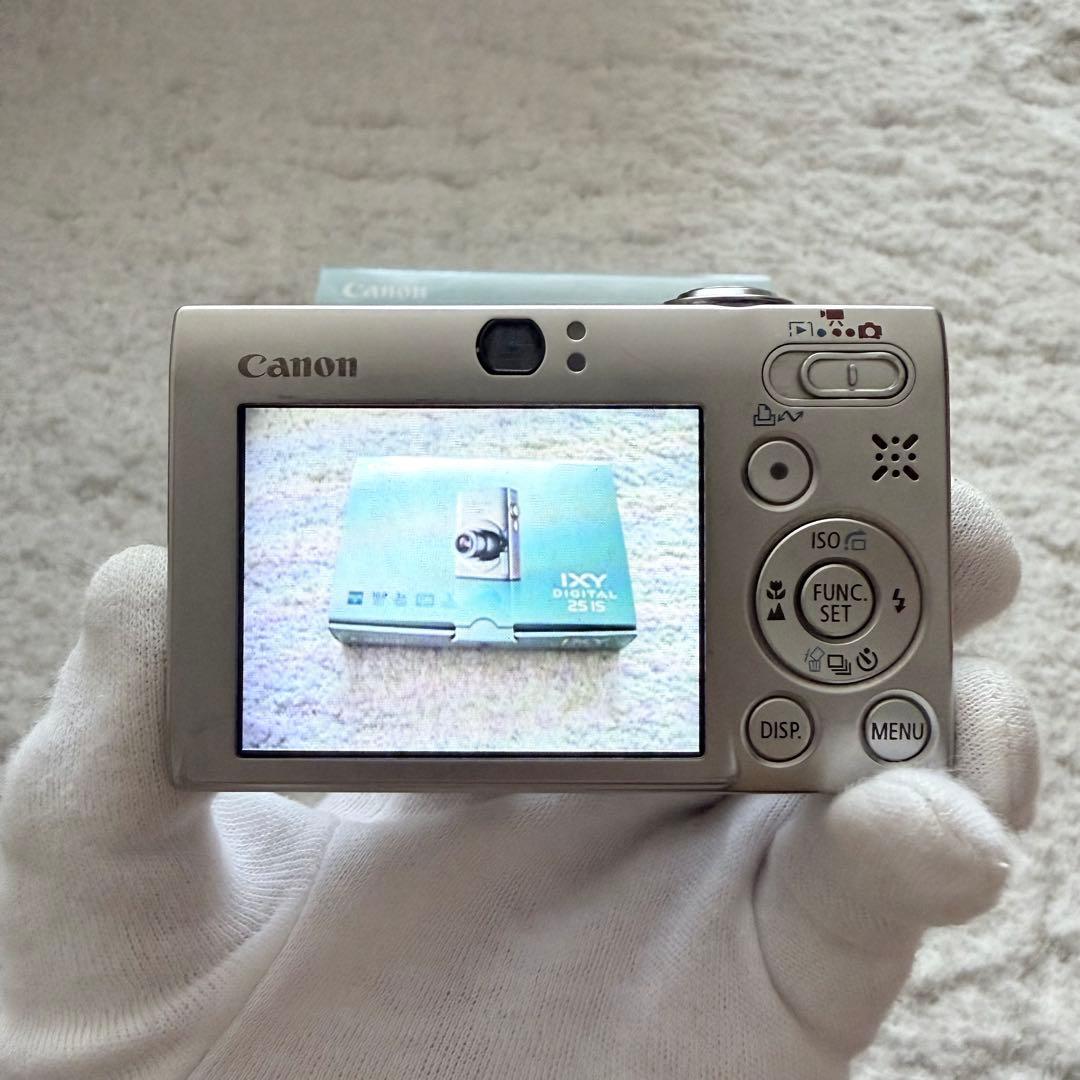 【動作品】Canon キャノン IXY DIGITAL 25 IS レトロカメラ