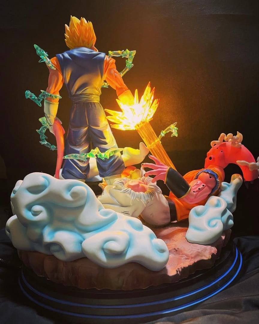 F4 スタジオ　ドラゴンボール　ベジット　vs 魔人ブウ　塗装済み完成品　ガレキ