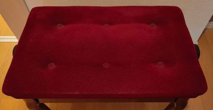 猫脚　ピアノ椅子