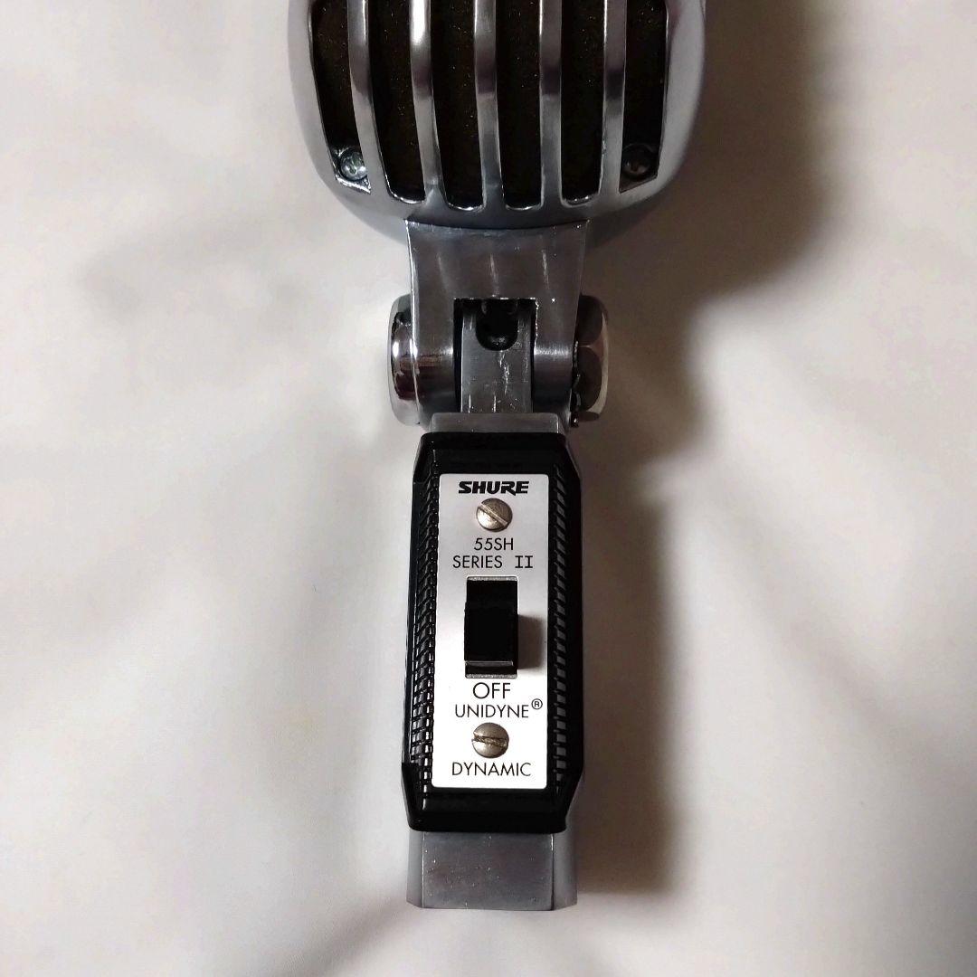 SHURE 55SH SERIES II ダイナミックマイク 骸骨マイク