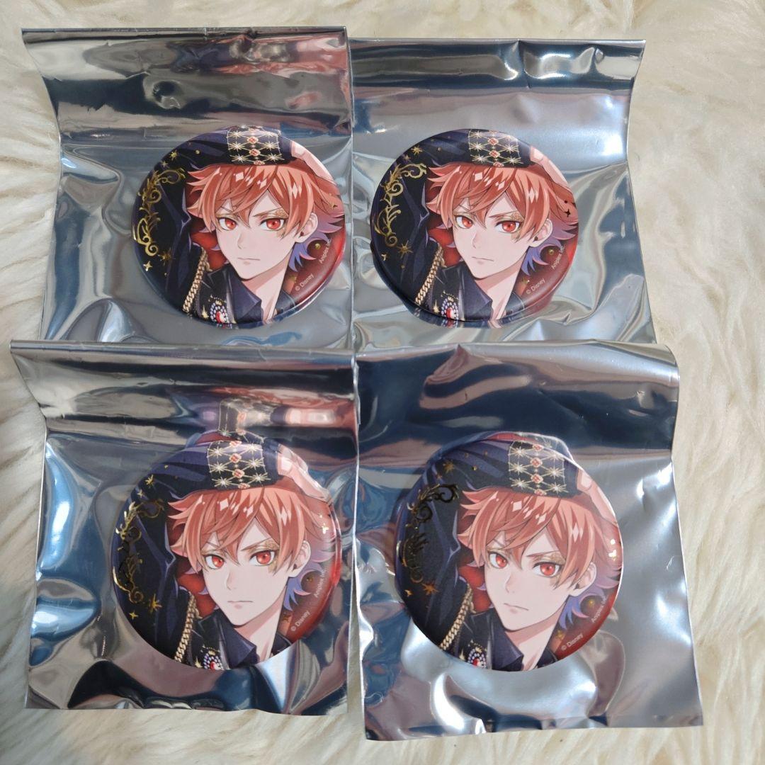 ツイステ5周年 エース缶バッジ 4個 新品