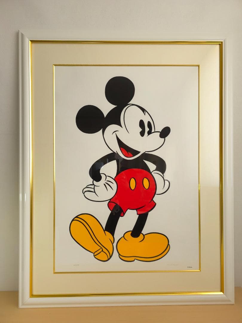 M▽Sowa＆Reiser ミッキーマウス ディズニー リトグラフ 38689