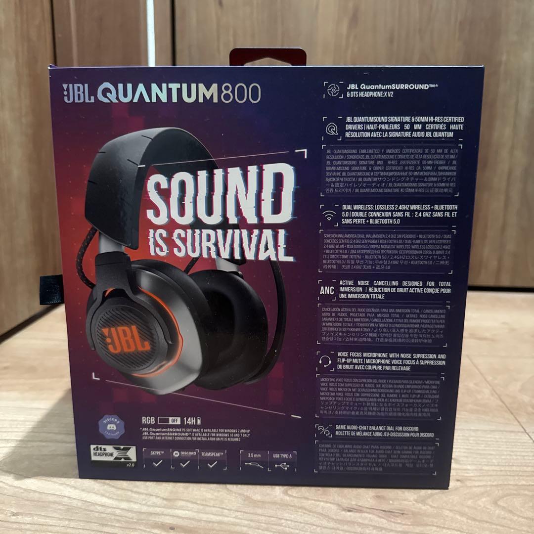 JBL QUANTUM 800 ヘッドセット
