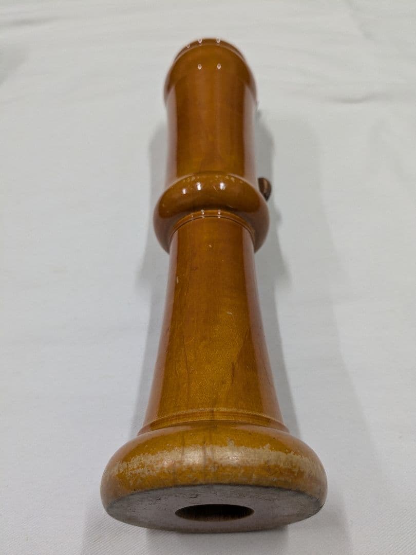 ゼンオン　木製　バスリコーダー　5400B　バロック式