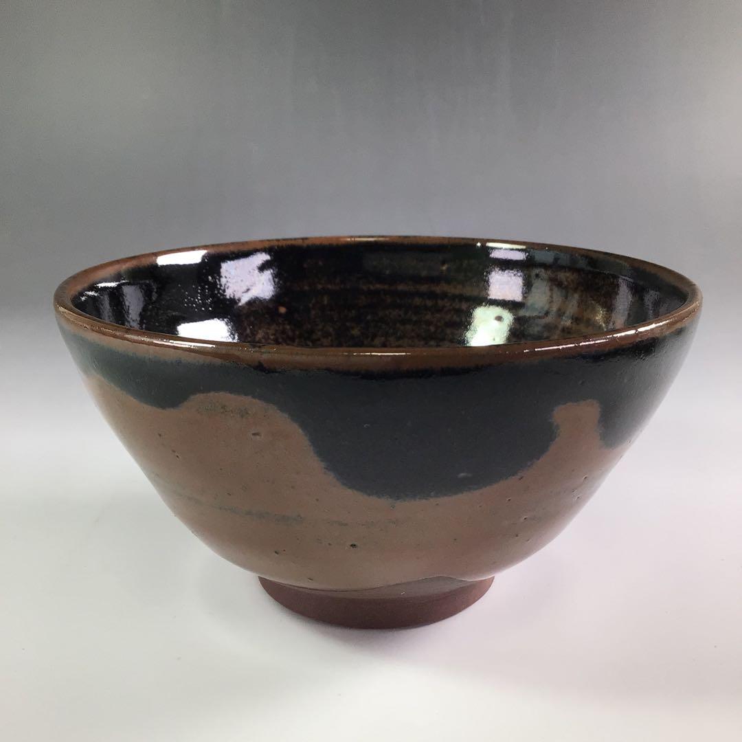 Ｒ６４５　茶碗　『高取焼』『未楽造』『即中斎　箱書』　抹茶碗　共箱　茶道具