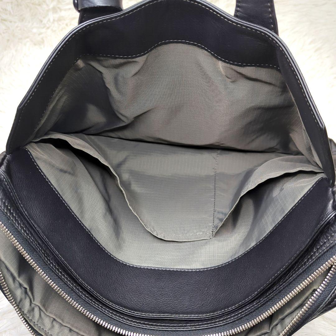 美品✨ポーター 吉田カバン ブリーフケース オールレザー 黒 A4収納可 多収納