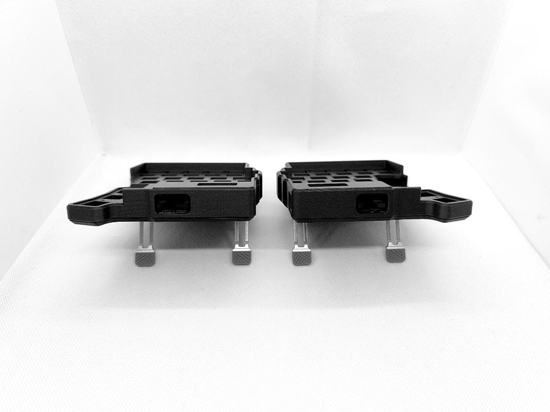 Keyball61ケース 可変テンティング、パームレスト付き