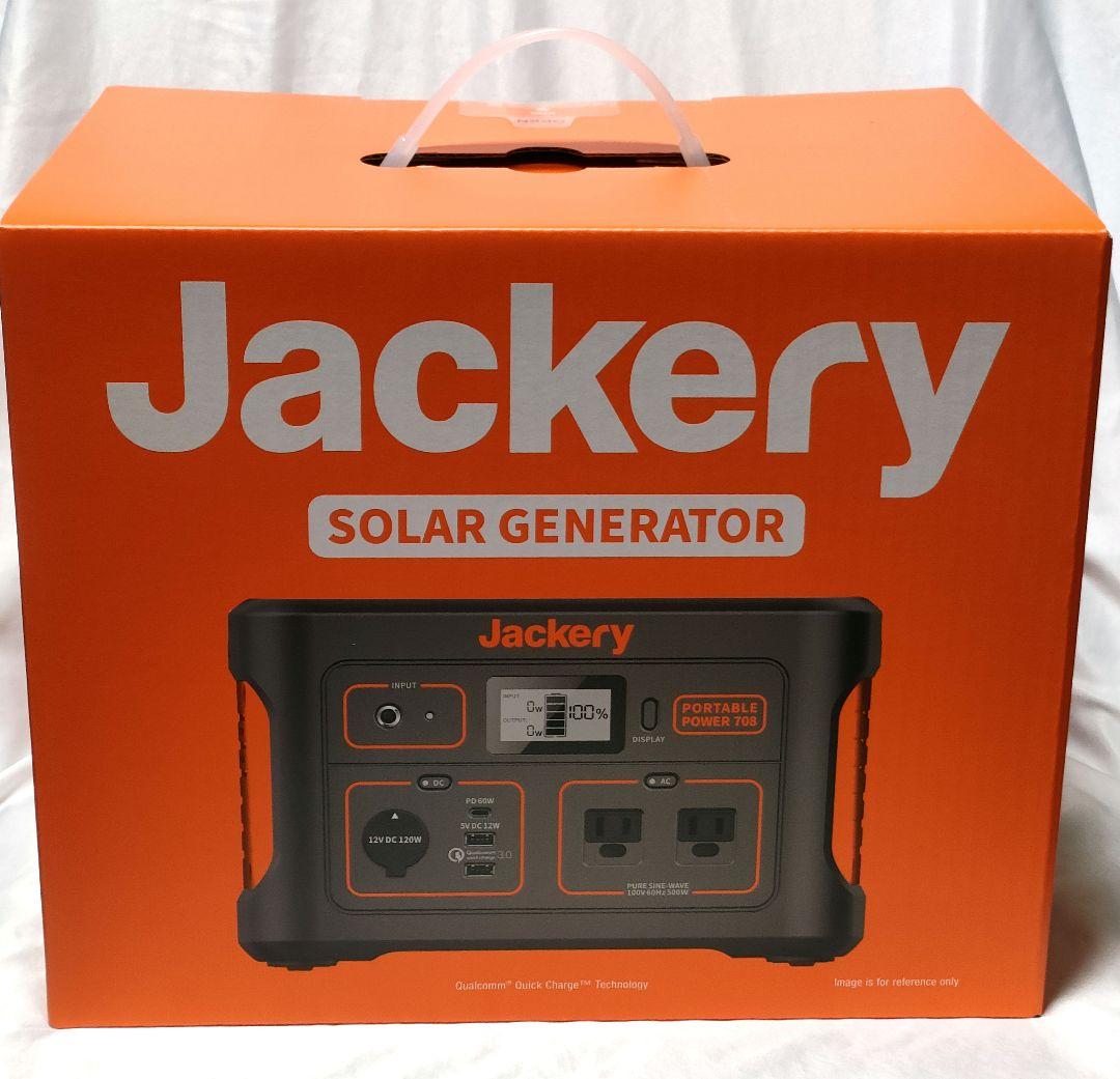 Jackery ポータブル電源　708　191400mAh/708Wh