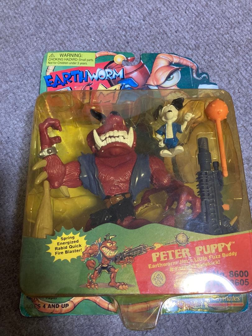 週末セール　アクションフィギュア　EARTH WORM JIM アースワームジム