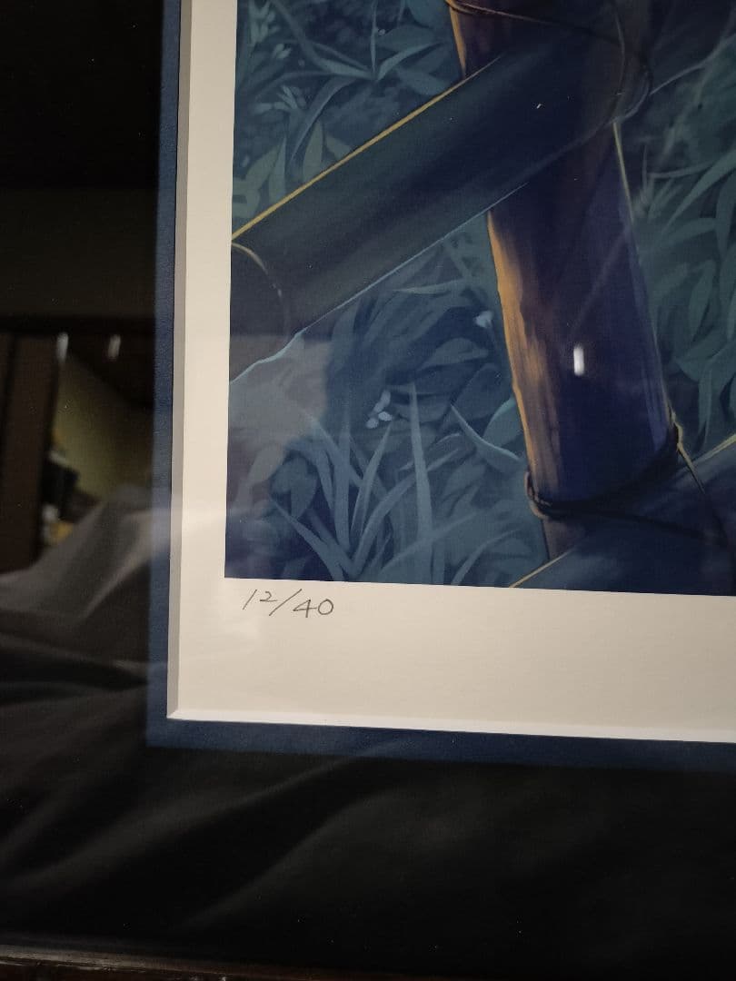 【版画】緋色雪「まいあがる」ED12