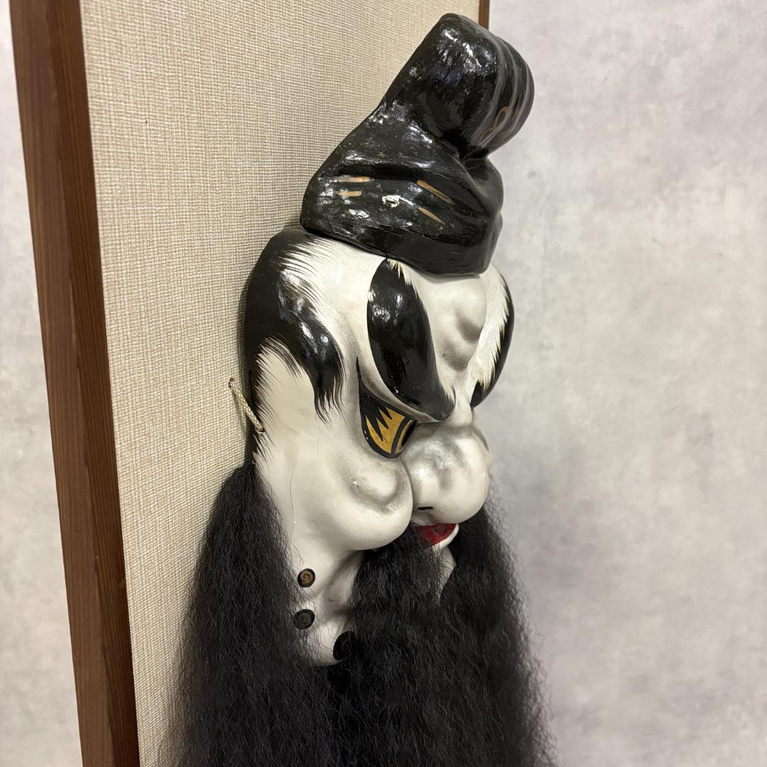 関羽将軍 張り子面 ― 厄除け守護の縁起飾り