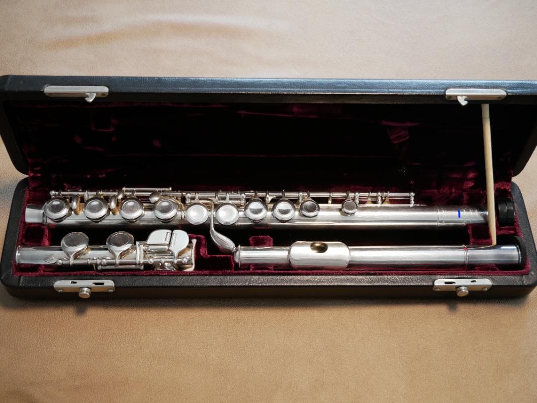 オーバーホール済み【A.R.ハンミッヒ】　ドイツ製　総銀製フルート