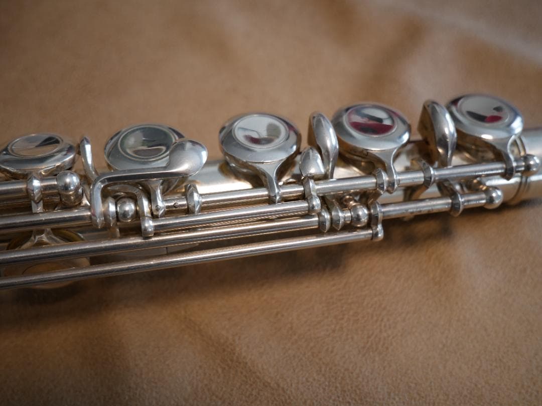 オーバーホール済み【A.R.ハンミッヒ】　ドイツ製　総銀製フルート