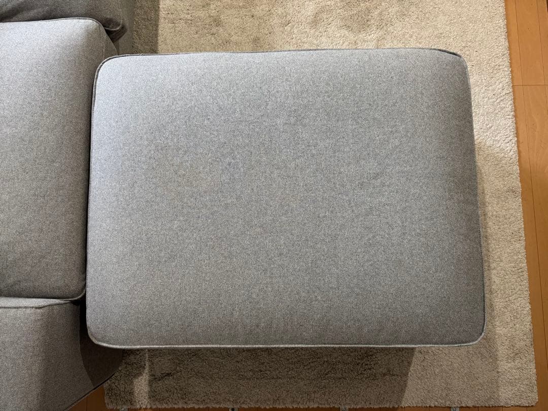 【直接お渡し限定】 IKEA KIVIK シーヴィク オットマン グレー