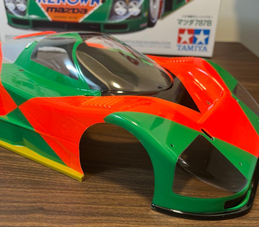 タミヤ 787B ボディ塗装済みセット