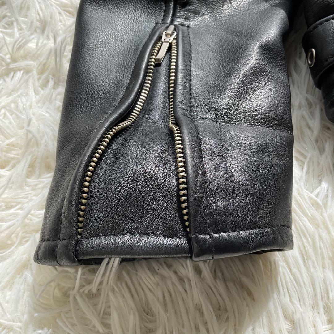 人気✨ハーレーダビッドソン　レザージャケット　シングルライダース　M ブラック