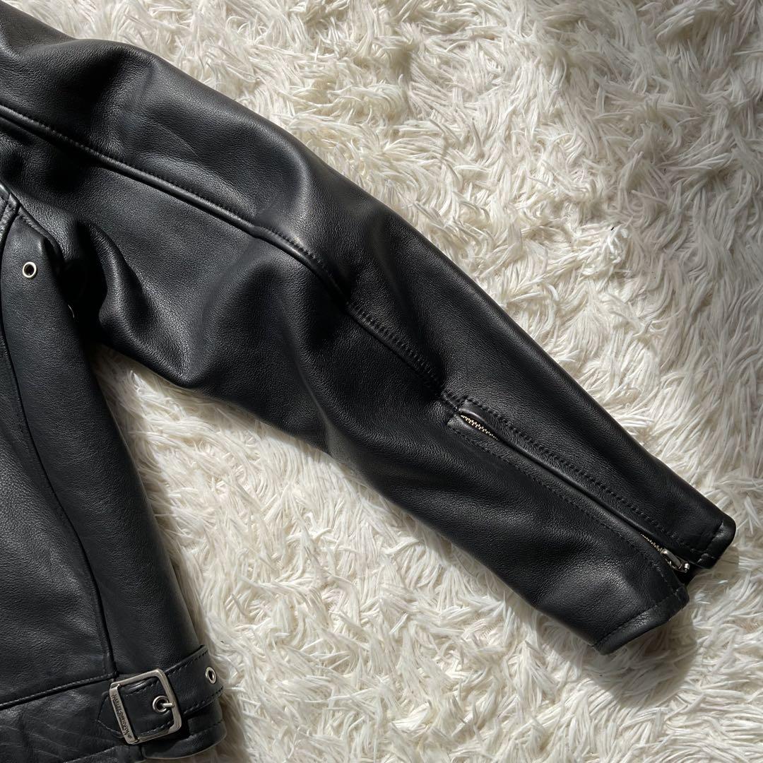 人気✨ハーレーダビッドソン　レザージャケット　シングルライダース　M ブラック