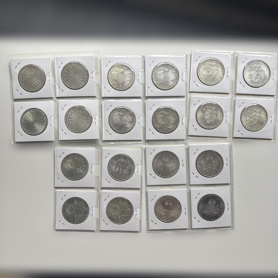 ケ*イ様 ミュンヘンオリンピック　ドイツ 10マルク硬貨 20枚セット