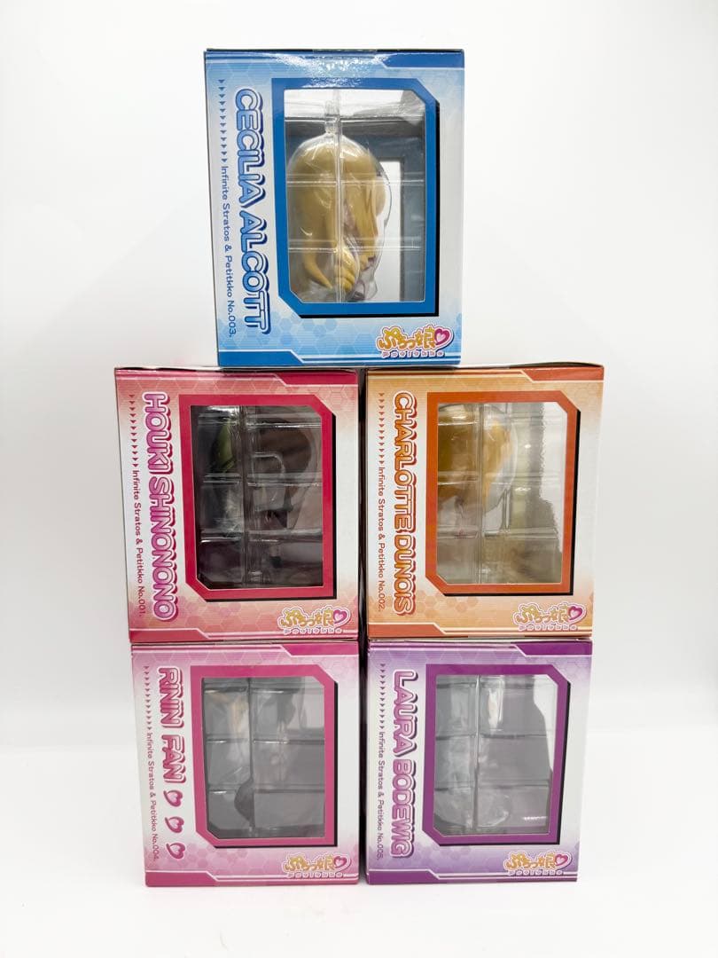 IS インフィニット・ストラトス ぷちっと フィギュア 5体セット 未開封