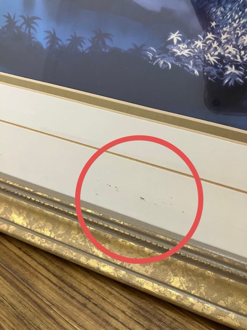 ティンカーベル　ピンバッジ　絵画　額縁