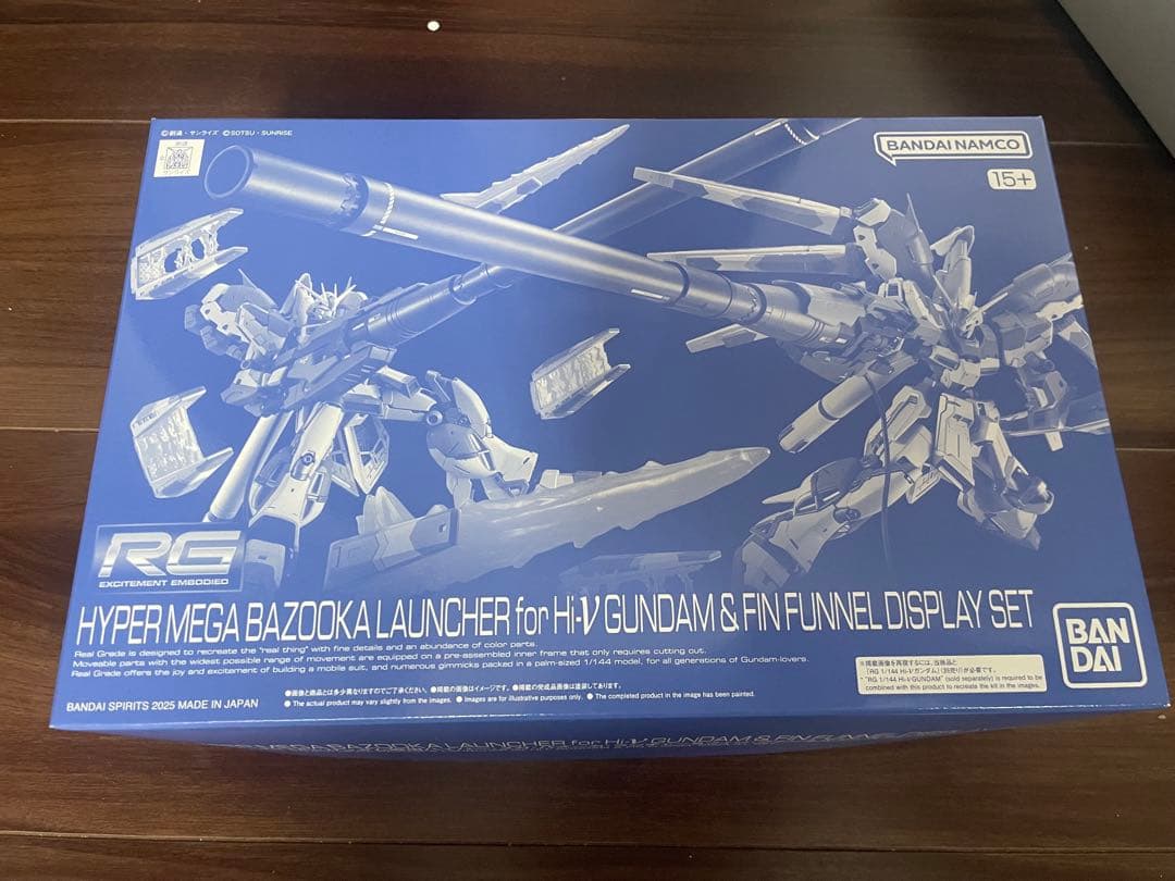RG Hi-νガンダム ハイパー・メガ・バズーカ・ランチャー セット 完成品
