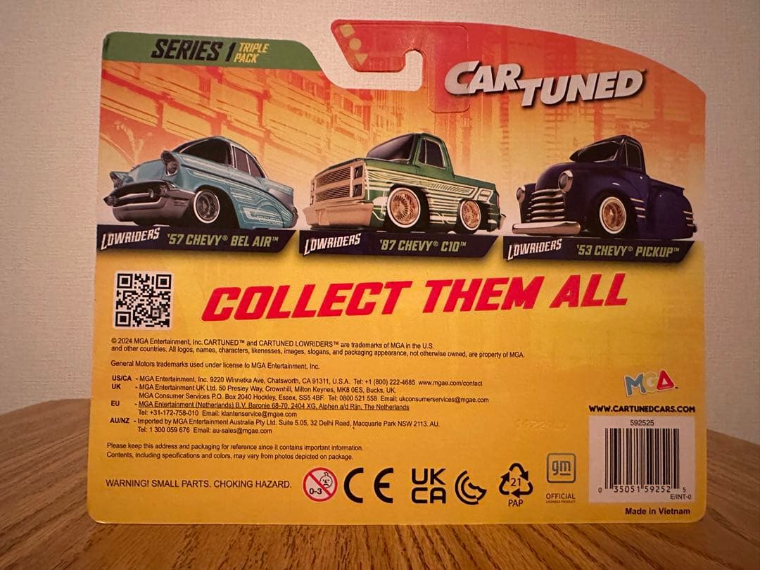 CarTuned「Lowriders」シリーズ1シボレートリプルパックセット