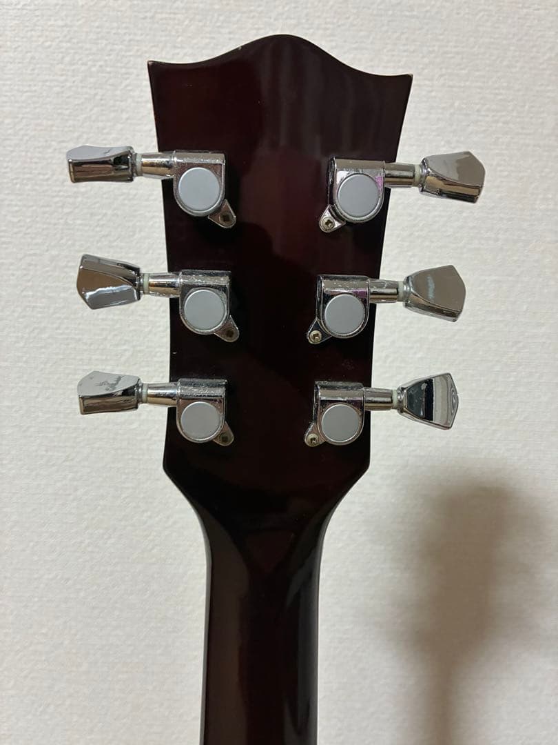 【値下げ‼️】エレキギター　レスポールスタイル サンバースト　動作確認済