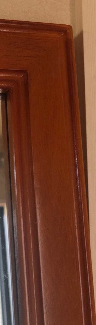 姿見　天然木　大型