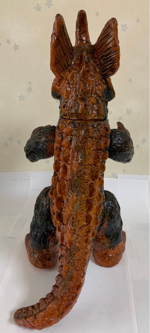 珍品希少　マルサン製1970　怪獣　ソフビ　　　　フィギュア　　ドラギラス