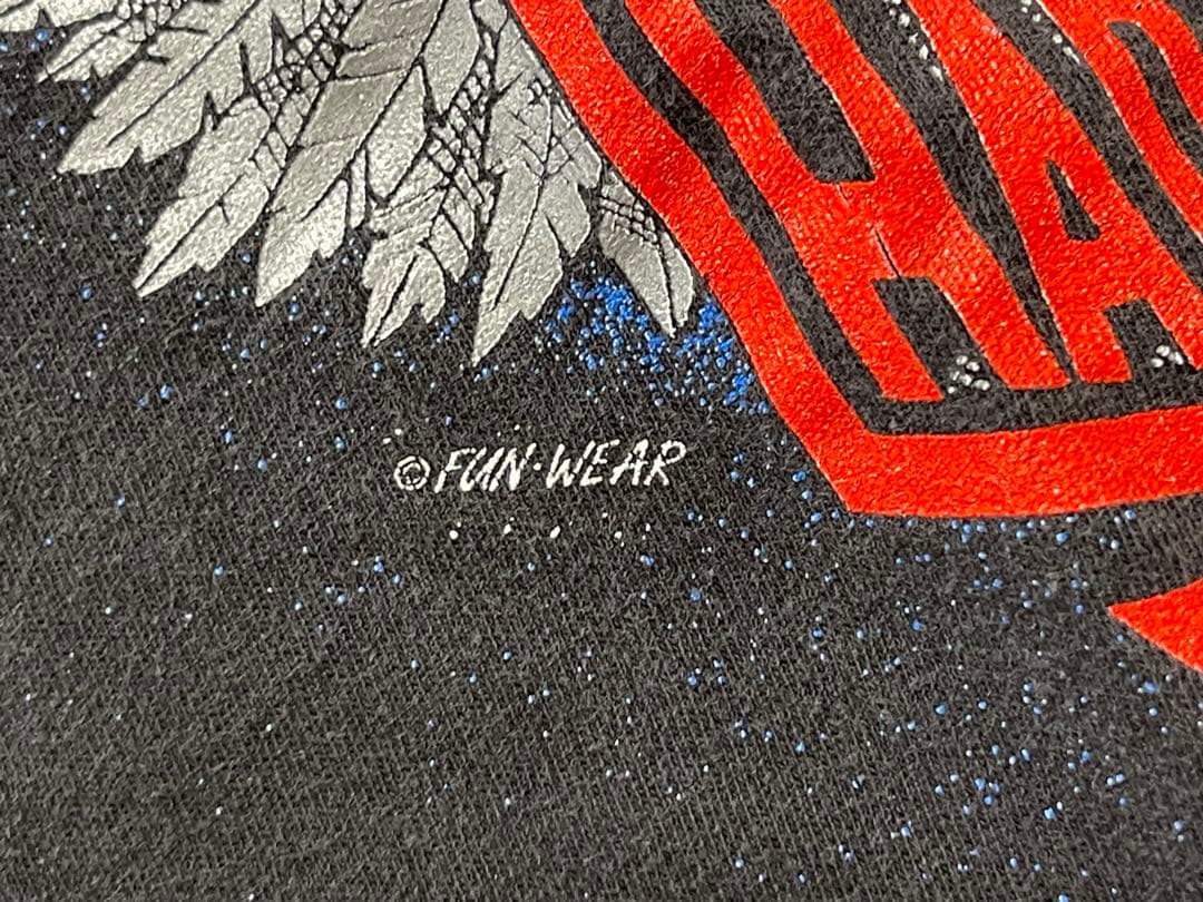 ダ*ス様 Harley-Davidson イーグル FUN WEAR Tシャツ