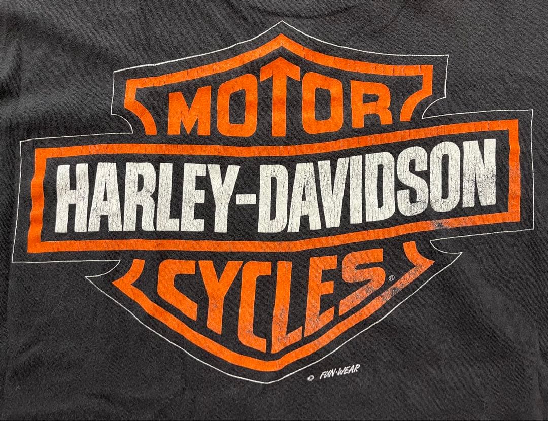 ダ*ス様 Harley-Davidson イーグル FUN WEAR Tシャツ