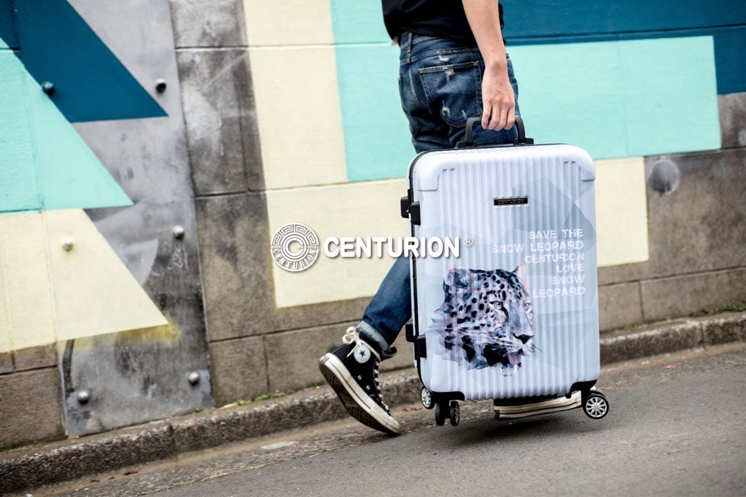 CENTURION /Mサイズ/26インチ旅行/フレーム型/ホワイト/人気商品