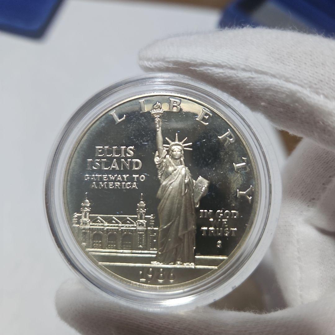 アメリカ合衆国リバティ 1986年 2枚セット