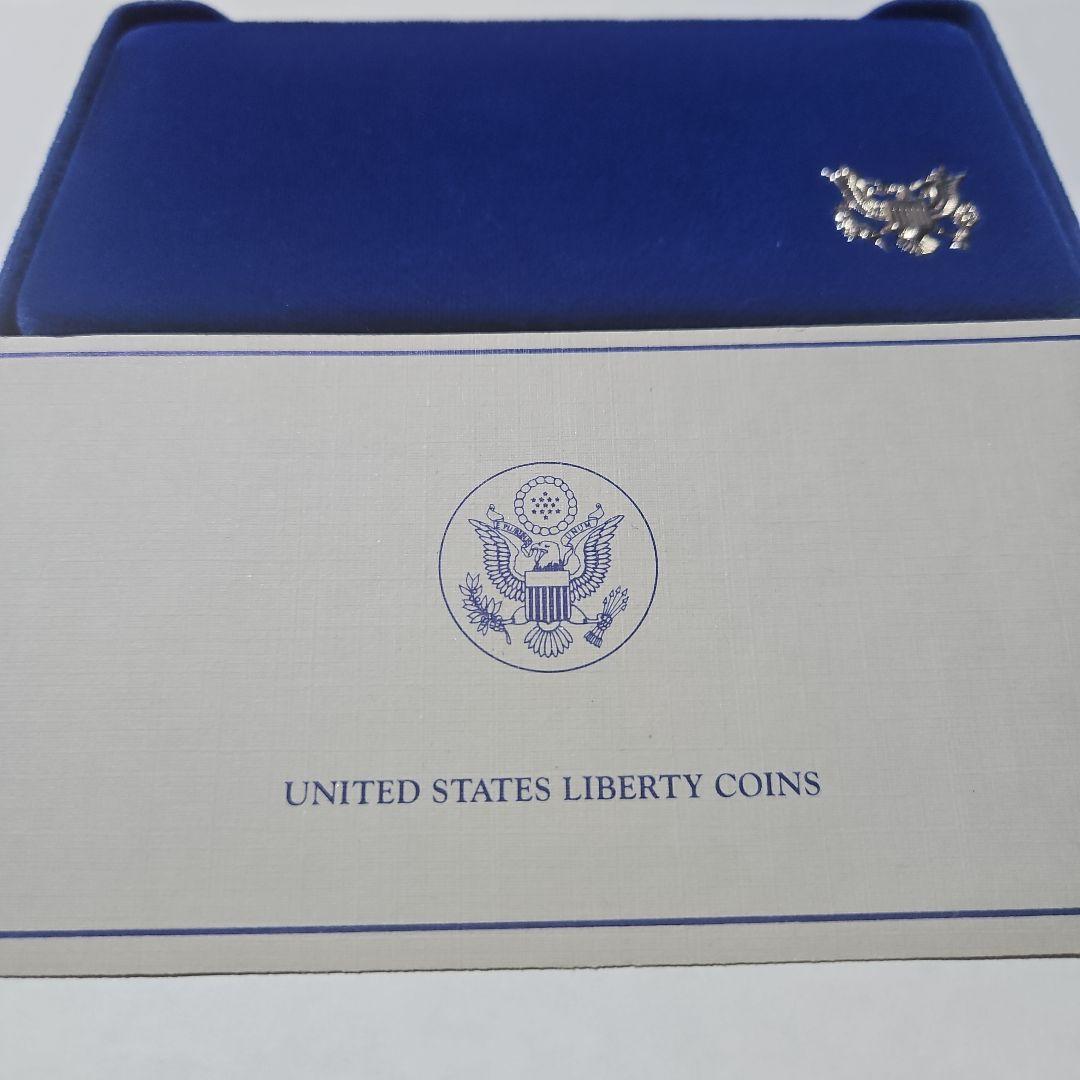 アメリカ合衆国リバティ 1986年 2枚セット