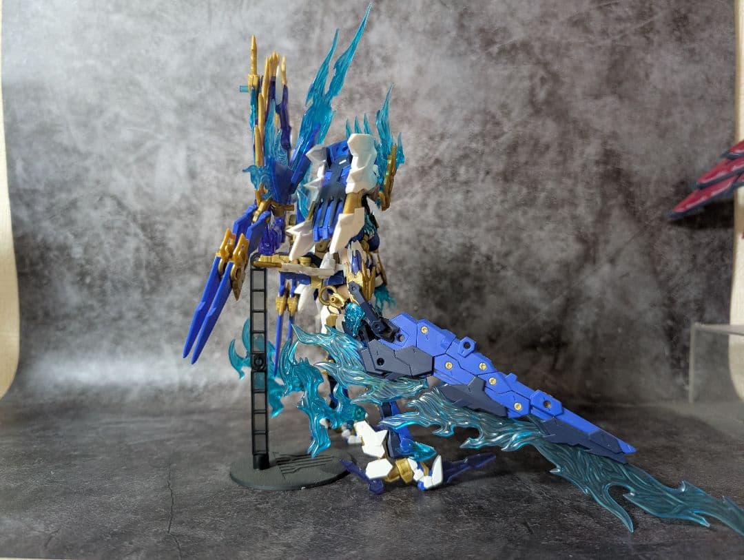 コトブキヤ　メガミデバイス 皇巫 スサノヲ 蒼炎　組立済
